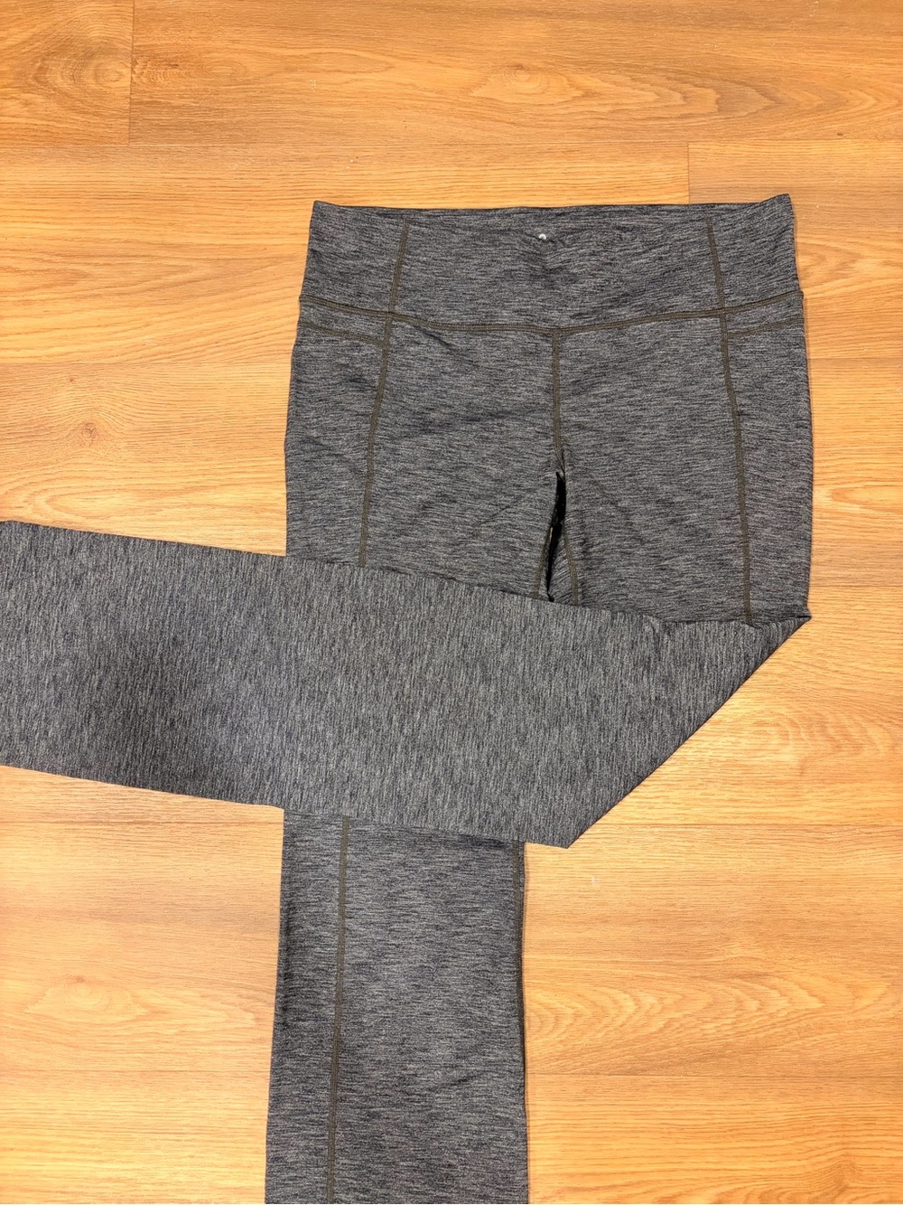 Athleta Dark Heather Gray Leggings - Picture 2 of 4